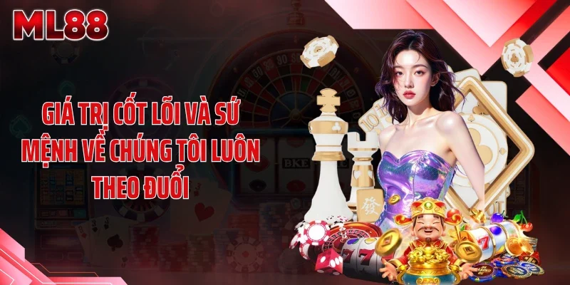 Giá trị cốt lõi và sứ mệnh về chúng tôi luôn theo đuổi