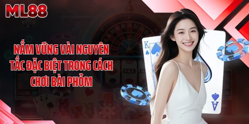 Nắm vững vài nguyên tắc đặc biệt trong cách chơi bài phỏm